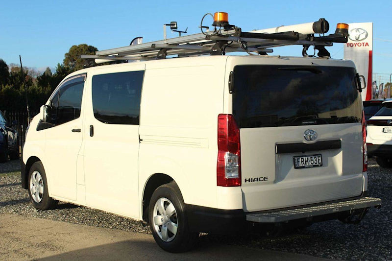 2019 Toyota HiAce GDH300R LWB French Vanilla 6 Speed Sports Automatic Van62939537786881114