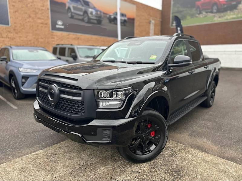 2025 GWM Cannon Alpha Lux Hybrid Crystal Black Automatic Utility62933713472387110