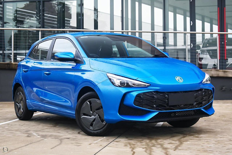 2025 MG MG3 ZP22 MY25.5 Vibe Blue 8 Speed Constant Variable Hatchback63437622809347110