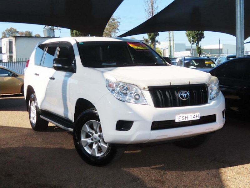 2009 Toyota Landcruiser Prado KDJ150R GX White 6 Speed Manual Wagon62934706526722110