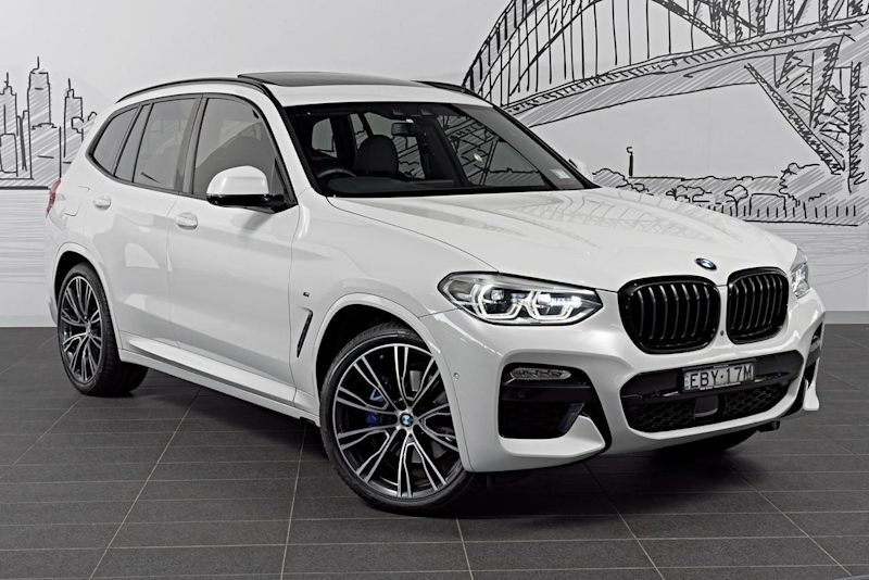 2019 BMW X3 G01 xDrive30I White 8 Speed Sports Automatic SUV628853494332191117