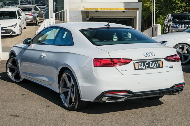 2024 Audi A5 F5 MY24 45 TFSI S Tronic Quattro S Line White 7 Speed Sports Automatic Dual Clutch62935692749698113