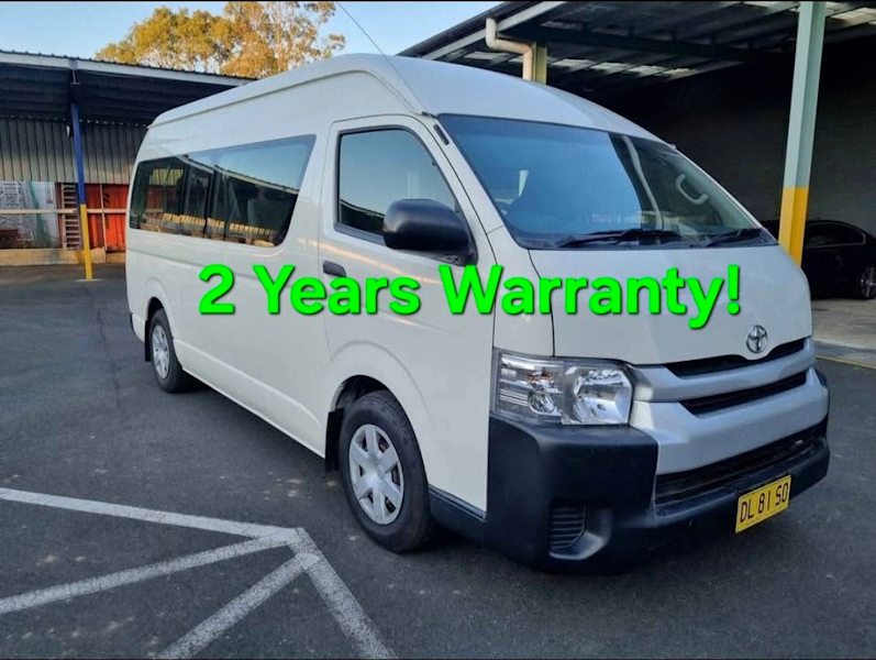 2018 TOYOTA HIACE COMMUTER628853493135381112
