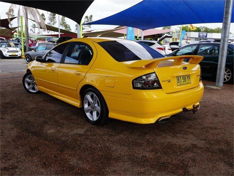 2004 Ford Falcon BA Mk II XR8 Yellow 6 Speed Manual Sedan62933711120643113