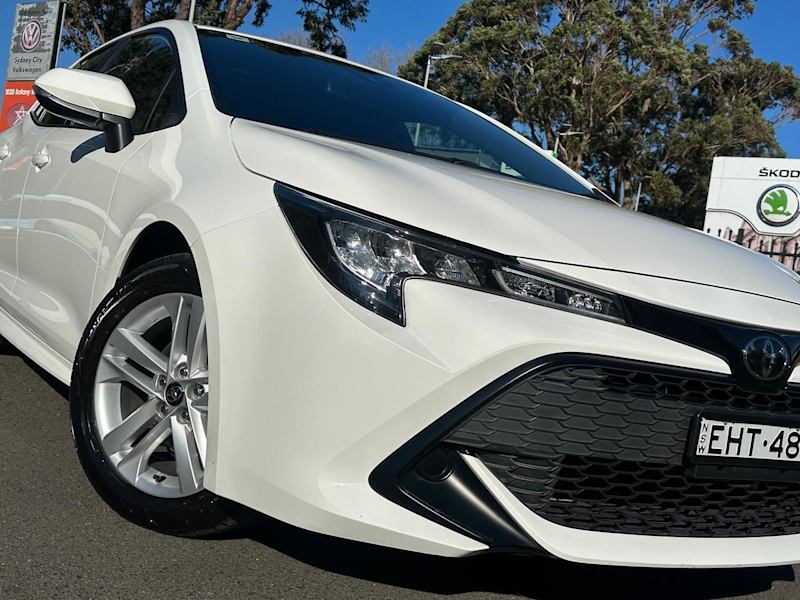 2020 Toyota Corolla Mzea12R Ascent Sport White 10 Speed Constant Variable Hatchback62882726727555112