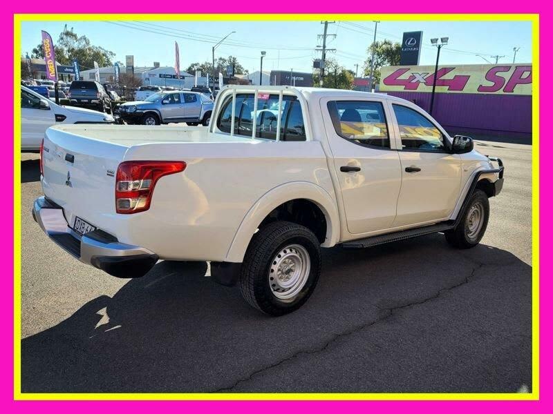 2018 Mitsubishi Triton MQ MY18 GLX (4x4) White 6 Speed Manual Dual Cab Chassis62935680647042113