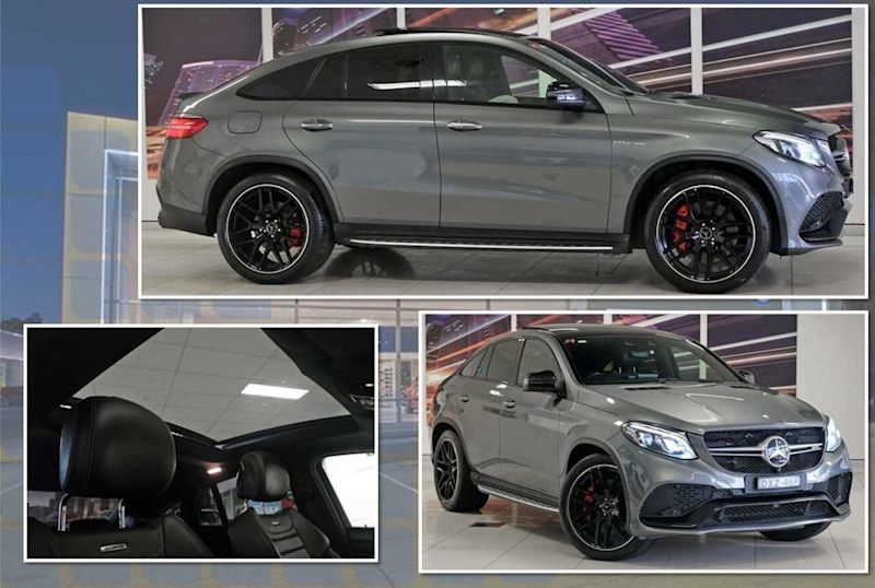 2017 Mercedes-Benz GLE-Class C292 807MY GLE63 AMG Coupe SPEEDSHIFT PLUS 4MATIC S Grey 7 Speed62882721563395110