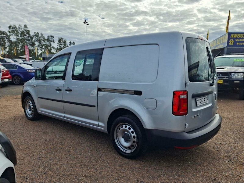 2016 Volkswagen Caddy 2KN MY16 TSI220 Crewvan Maxi DSG Silver 7 Speed Sports Automatic Dual Clutch62934699124609114