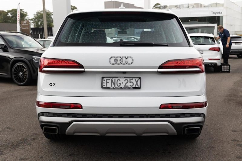2024 Audi Q7 4M MY25 45 TDI Tiptronic Quattro White 8 Speed Sports Automatic Wagon62932712554114112