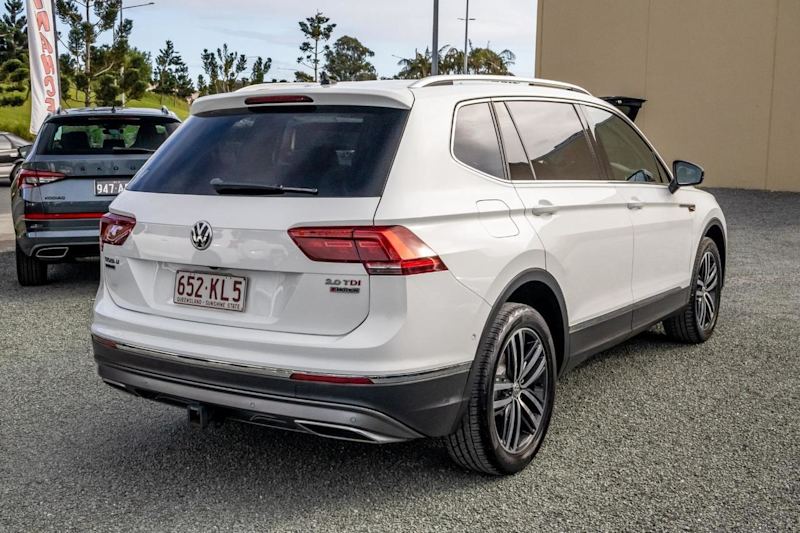 2018 Volkswagen Tiguan 5N MY18 140TDI Highline DSG 4MOTION Allspace White 7 Speed62882731333505111
