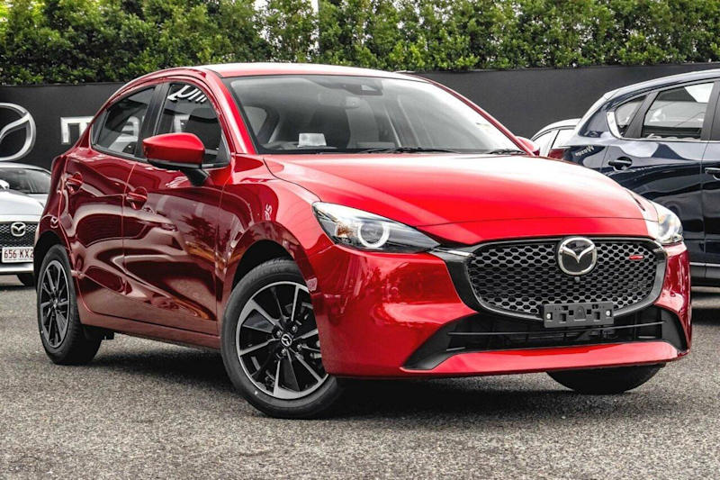 2025 Mazda 2 DJ2HAA G15 SKYACTIV-Drive GT Red 6 Speed Sports Automatic Hatchback62882728248322110