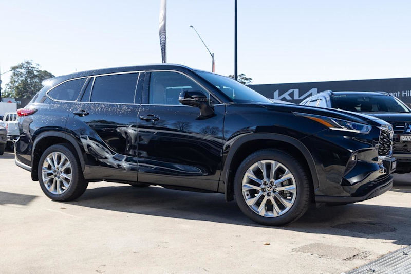 2023 Toyota Kluger Txua75R Grande AWD Black 8 Speed Sports Automatic Wagon62935693144195112