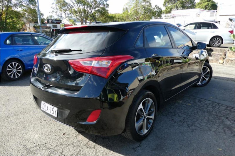 2016 Hyundai i30 GD4 Series 2 Active X Black 6 Speed Automatic Hatchback62882731895298113