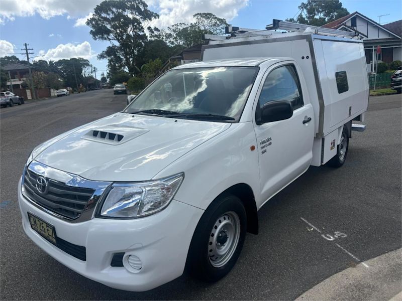 2011 Toyota Hilux KUN16R MY11 Upgrade SR White 5 Speed Manual Cab Chassis62937625711617113