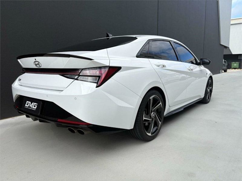 2023 Hyundai i30 CN7.V1 MY21 N Line White 7 Speed Sports Automatic Dual Clutch Sedan62936662615683112