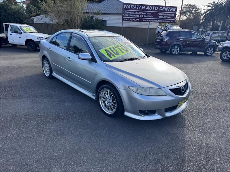 2004 Mazda 6 GG Luxury Sports Silver, Chrome 4 Speed Auto Activematic Hatchback62935690656642111
