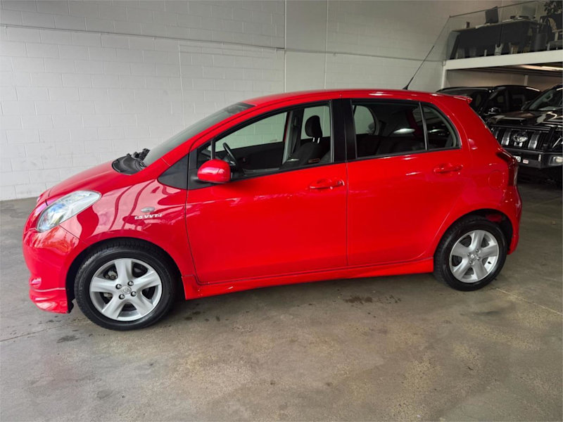 2007 Toyota Yaris NCP91R YRX Red 4 Speed Automatic Hatchback62882766961410113