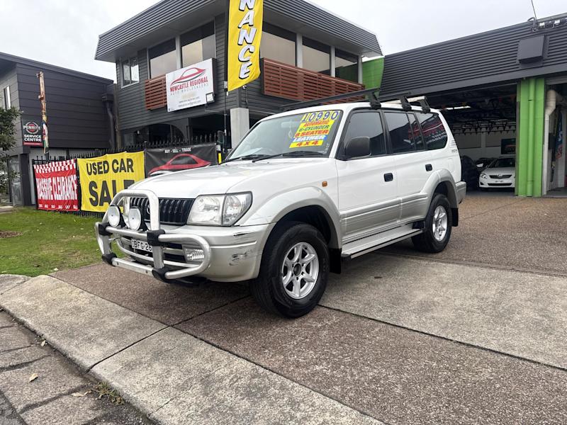 2002 Toyota Landcruiser Prado VZJ95R GXL (4x4) White 4 Speed Automatic 4x4 Wagon62882721911298110