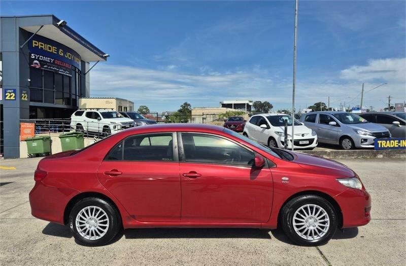 2010 Toyota Corolla ZRE152R MY10 Ascent Burgundy 4 Speed Automatic Sedan62938583746945111