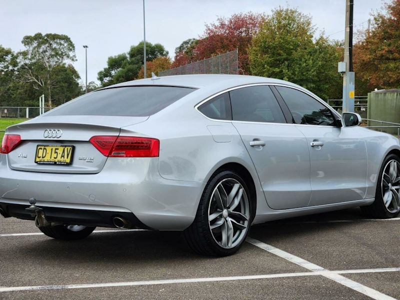 2013 Audi A5 8T MY13 Sportback S Tronic Quattro Silver 7 Speed Sports Automatic Dual Clutch62932713634177113