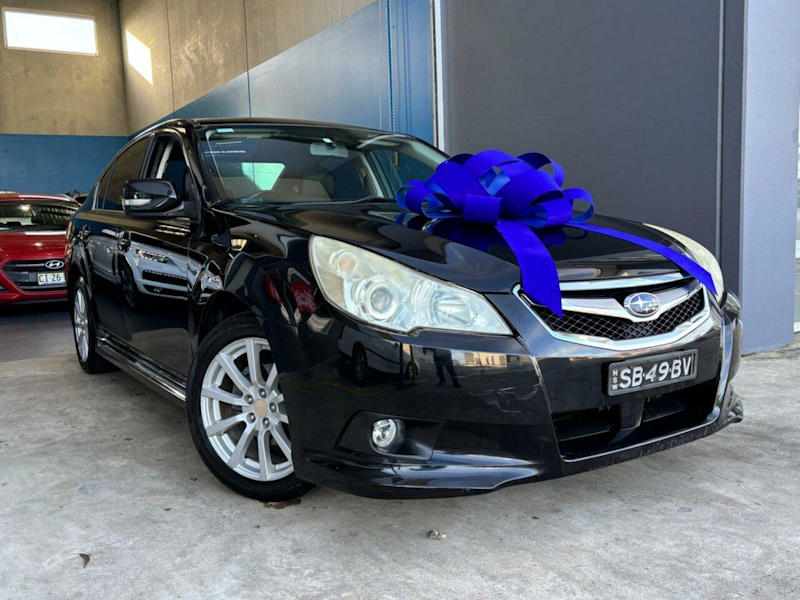 2010 Subaru Liberty 2.5i PREMIUM MY10 Black Automatic Sedan629337153702411123