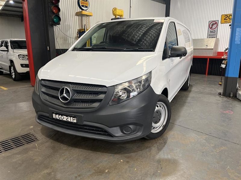 2019 Mercedes-Benz Vito 447 114 BlueTEC LWB White 7 Speed Automatic Van62933711214979110