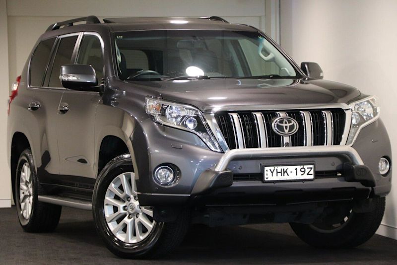 2017 Toyota Landcruiser Prado GDJ150R Kakadu Grey Sequential Auto Wagon62882727927426110