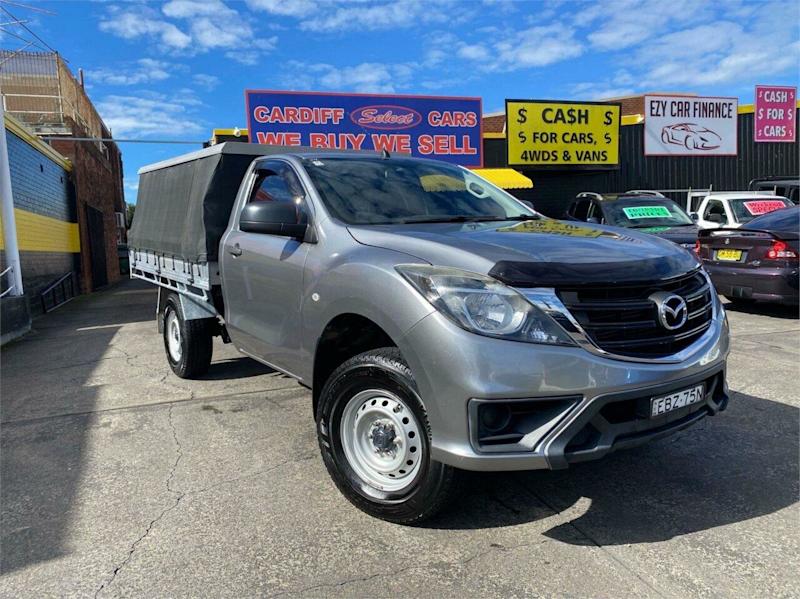 2018 Mazda BT-50 MY18 XT Hi-Rider (4x2) Silver, Chrome 6 Speed Manual Cab Chassis62882772772995110
