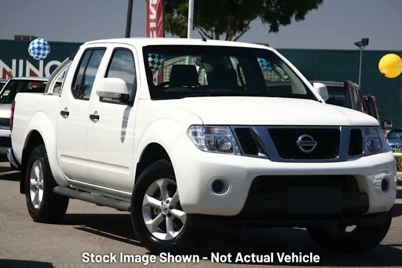 2013 Nissan Navara D40 MY12 ST (4x4) White 6 Speed Manual Dual Cab Pick-up62882770223362110