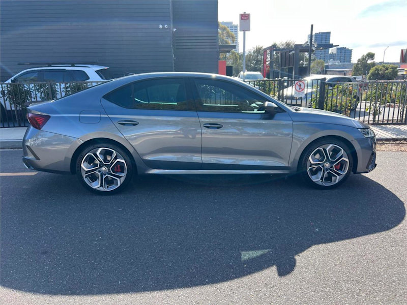 2022 Skoda Octavia NX MY23 RS Sedan DSG Grey 7 Speed Sports Automatic Dual Clutch Liftback62937622633859111