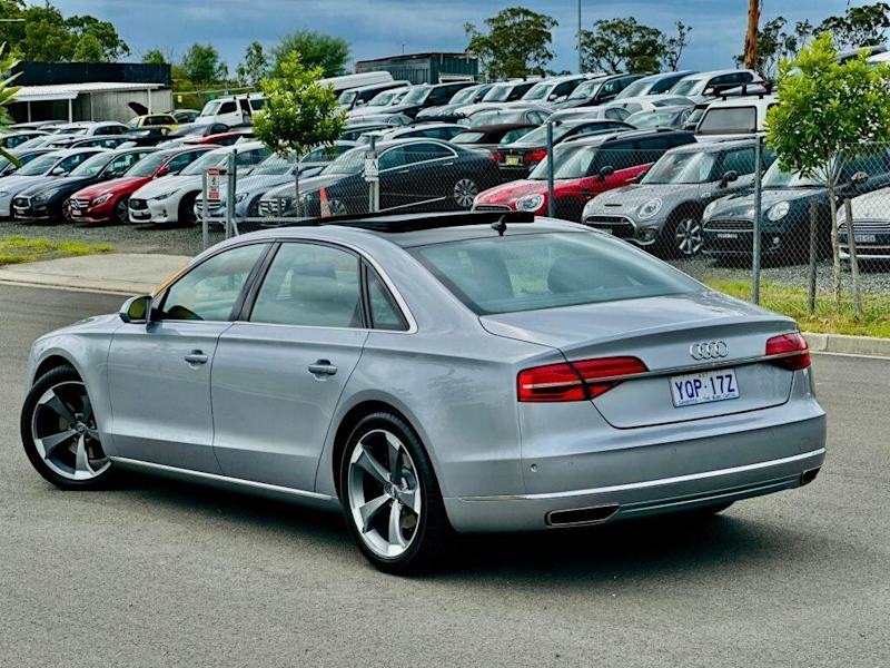 2015 Audi A8 4H MY15 3.0 TDI Quattro Silver, Chrome 8 Speed Automatic Tiptronic Sedan62882738516354113