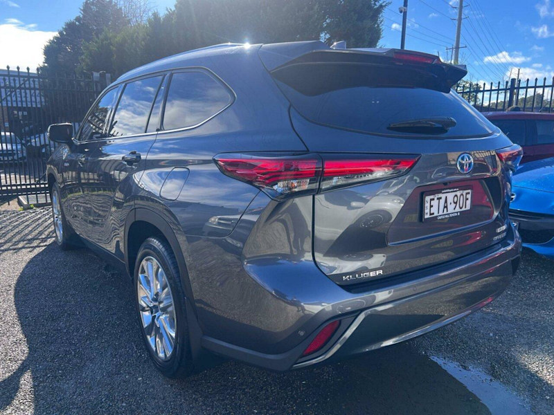 2021/22 TOYOTA KLUGER GRANDE EFOUR HYBRID 7 SEAT AWD WAGON, AUTOMATIC, LOG BOOKS, 2025 REGO, WARRANT62933714437121114