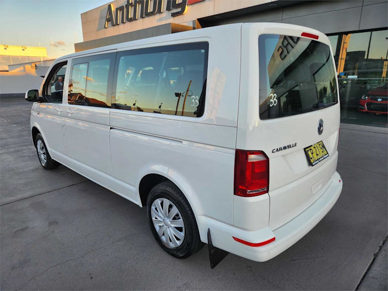 2018 Volkswagen Caravelle 7H MY19 TDI340 LWB White 7 Speed Auto Direct Shift Wagon62882738859138113