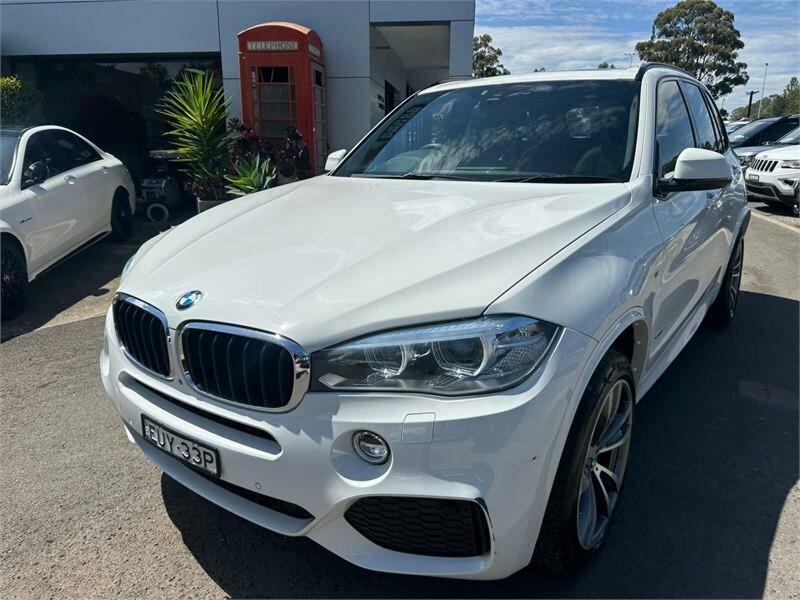 2016 BMW X5 F15 xDrive30d White 8 Speed Sports Automatic Wagon62935689950849112