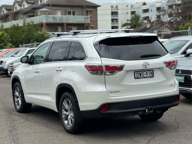 2015 Toyota Kluger GSU55R GXL (4x4) White 6 Speed Automatic Wagon62882727193090114