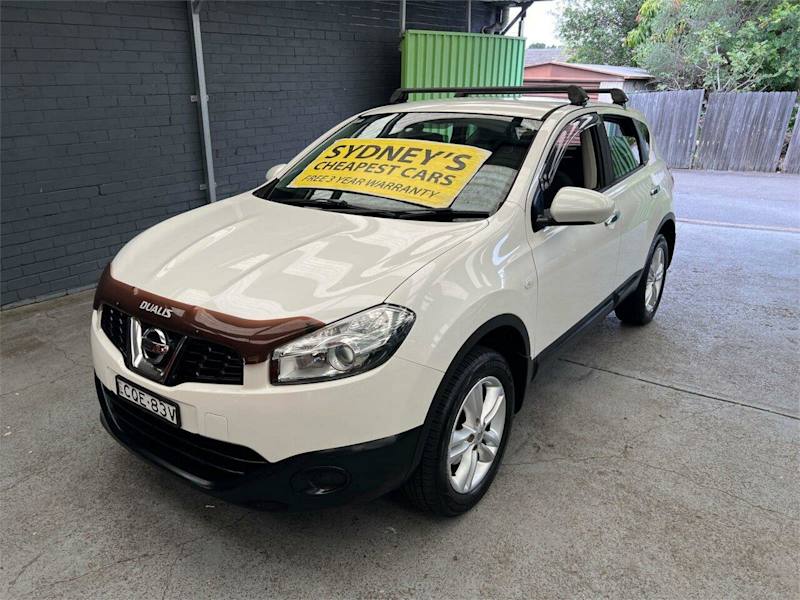 2013 Nissan Dualis J10W Series 4 MY13 ST Hatch 2WD White 6 Speed Manual Hatchback62934703169921113