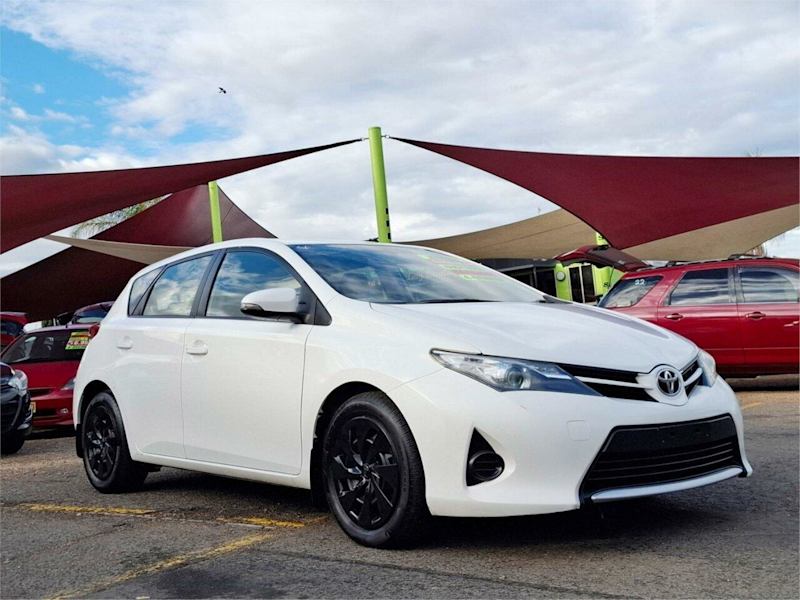 2013 Toyota Corolla ZRE182R Ascent S-CVT White 7 Speed Constant Variable Hatchback62932715408258110