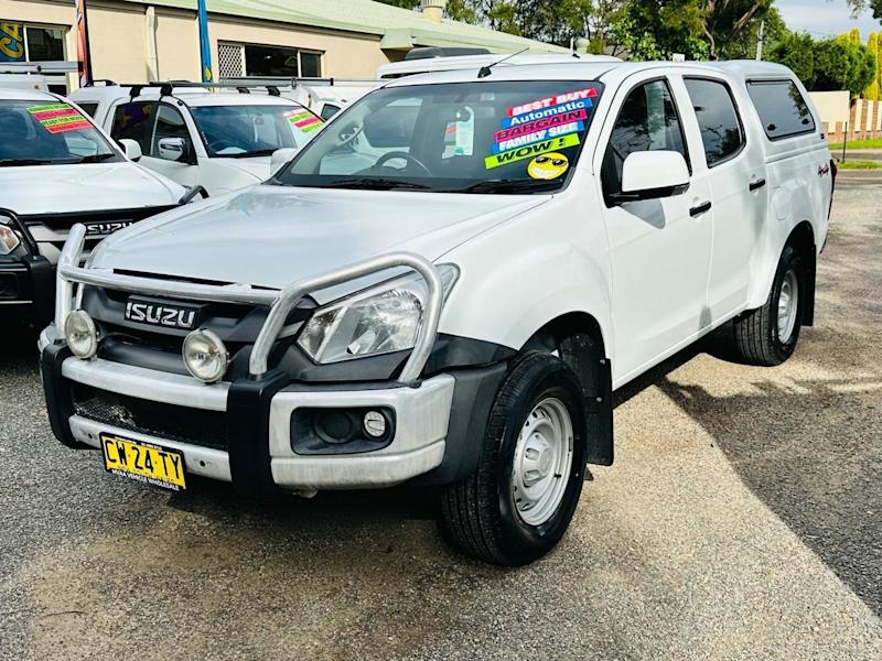 2020 Isuzu D-MAX MY19 SX Crew Cab White 6 Speed Sports Automatic Utility62885348872195112