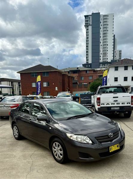 2008 Toyota Corolla ZRE152R Ascent Grey 4 Speed Automatic Sedan62882736187266114