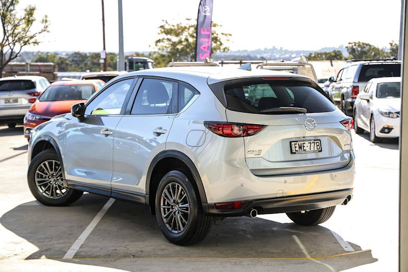 2020 Mazda CX-5 KF4WLA Maxx SKYACTIV-Drive i-ACTIV AWD Sport Silver 6 Speed Sports Automatic Wagon62933715084675111