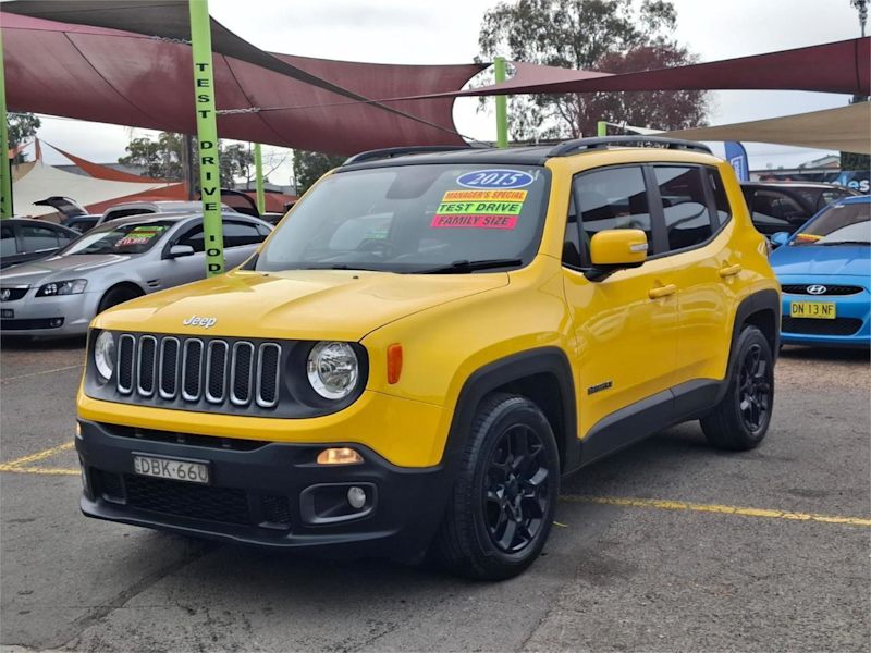 2015 Jeep Renegade BU MY16 Longitude DDCT Yellow 6 Speed Sports Automatic Dual Clutch Hatchback62933706552449112