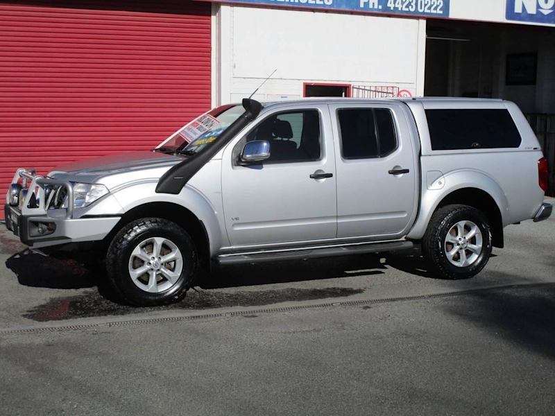 2012 Nissan Navara D40 MY12 ST-X BLACK LINE 4X4 Silver Automatic Dual Cab Utility62936662590723113