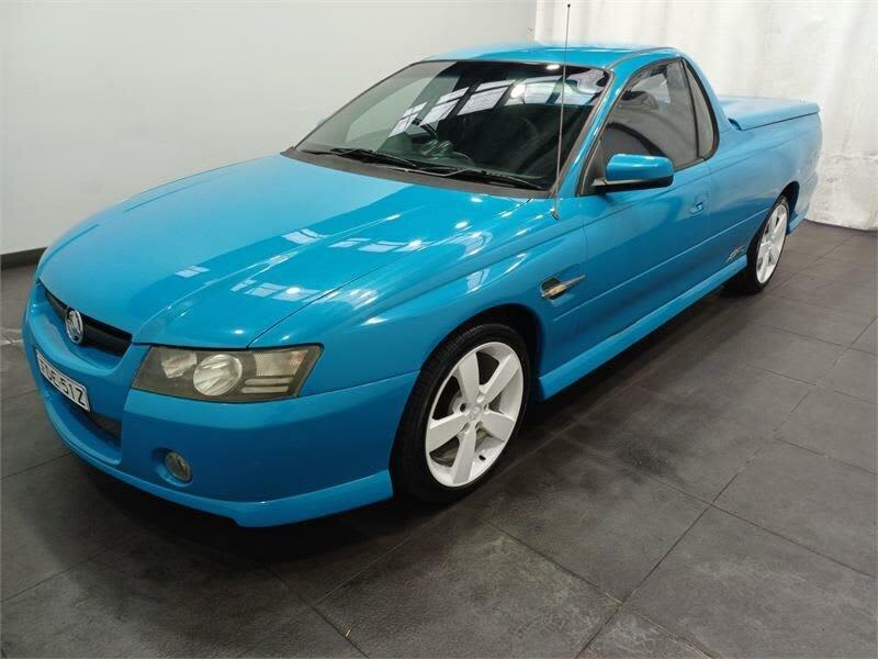 2005 Holden Commodore VZ SSZ Blue 4 Speed Automatic Utility62882770122371114