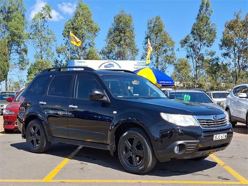 2008 Subaru Forester MY09 XS Premium Black 4 Speed Auto Elec Sportshift Wagon629347011152651120