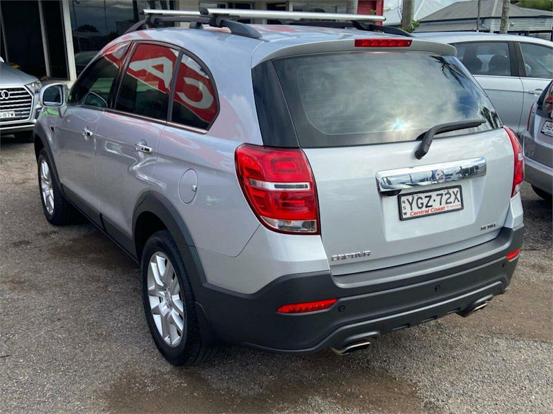 2017 Holden Captiva CG MY17 Active 5 Seater Silver, Chrome 6 Speed Automatic Wagon62934696258050114