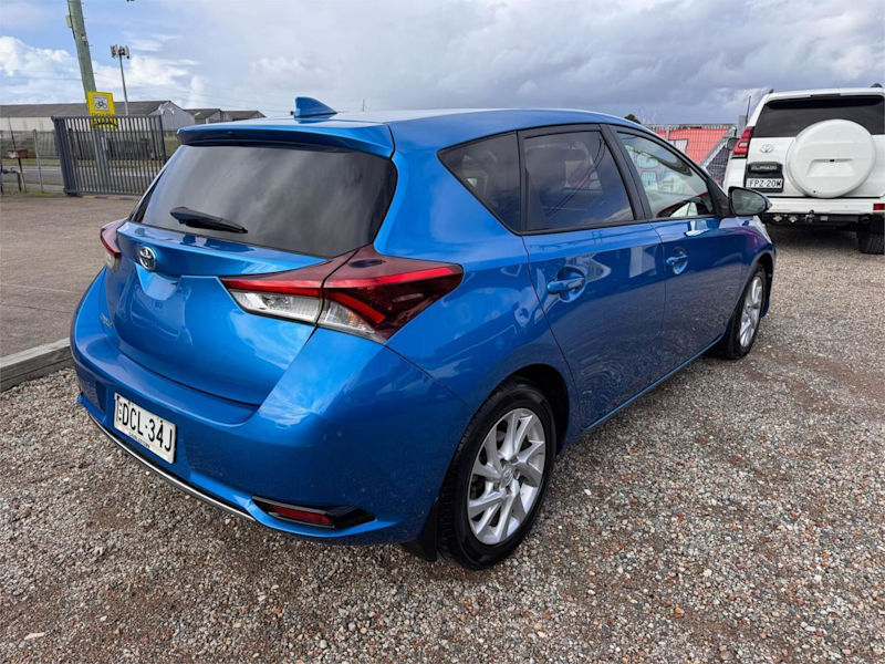 2015 Toyota Corolla ZRE182R MY15 Ascent Sport Blue 6 Speed Manual Hatchback62937625517059112