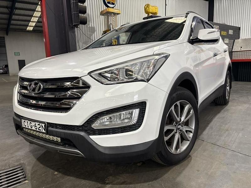 2012 Hyundai Santa Fe DM Elite CRDi (4x4) White 6 Speed Automatic Wagon62934706451713110