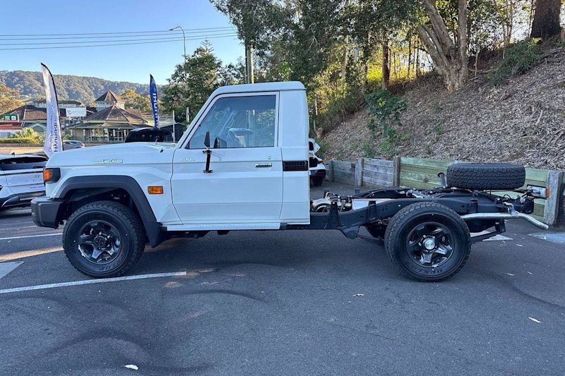 2025 Toyota Landcruiser Vdjl79R GXL French Vanilla 5 Speed Manual Cab Chassis62935682014595114