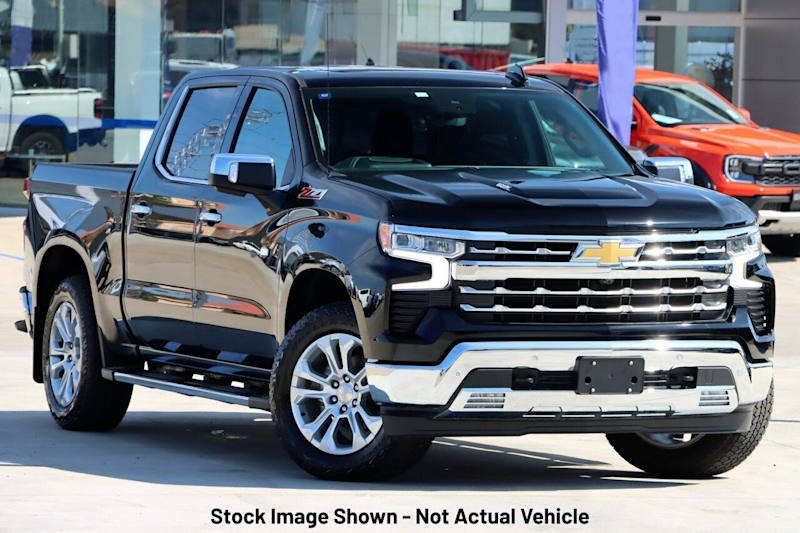2024 Chevrolet Silverado T1 MY24 1500 LTZ Premium Pickup Crew Cab W/Tech Pack Black 10 Speed62882724965890110
