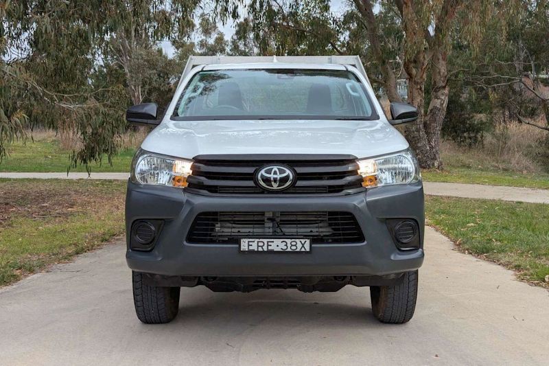 2021 Toyota Hilux GUN135R Workmate 4x2 Hi-Rider Glacier White 6 Speed Manual Cab Chassis62935679678337111
